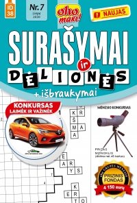 ID 38 oho maxi! Surašymai ir dėlionės ID 38 oho maxi! Surašymai ir dėlionės